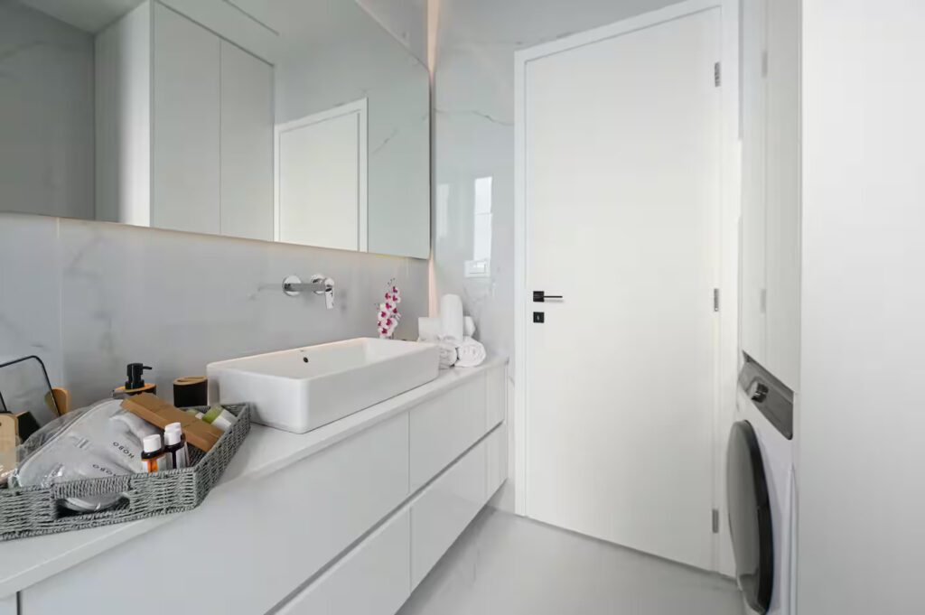 Full Bathroom A (2) of City Gem Suite Heraklion Crete at KM Living