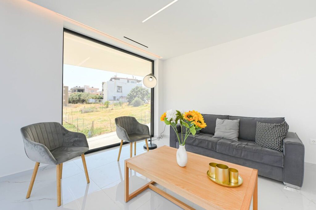 Living room (6) of City Gem Suite Heraklion Crete at KM Living