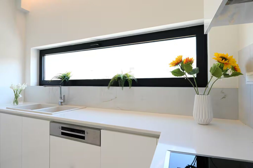 Full Kitchen (2) of The Grand Deluxe Suite Heraklion Crete at KM Living